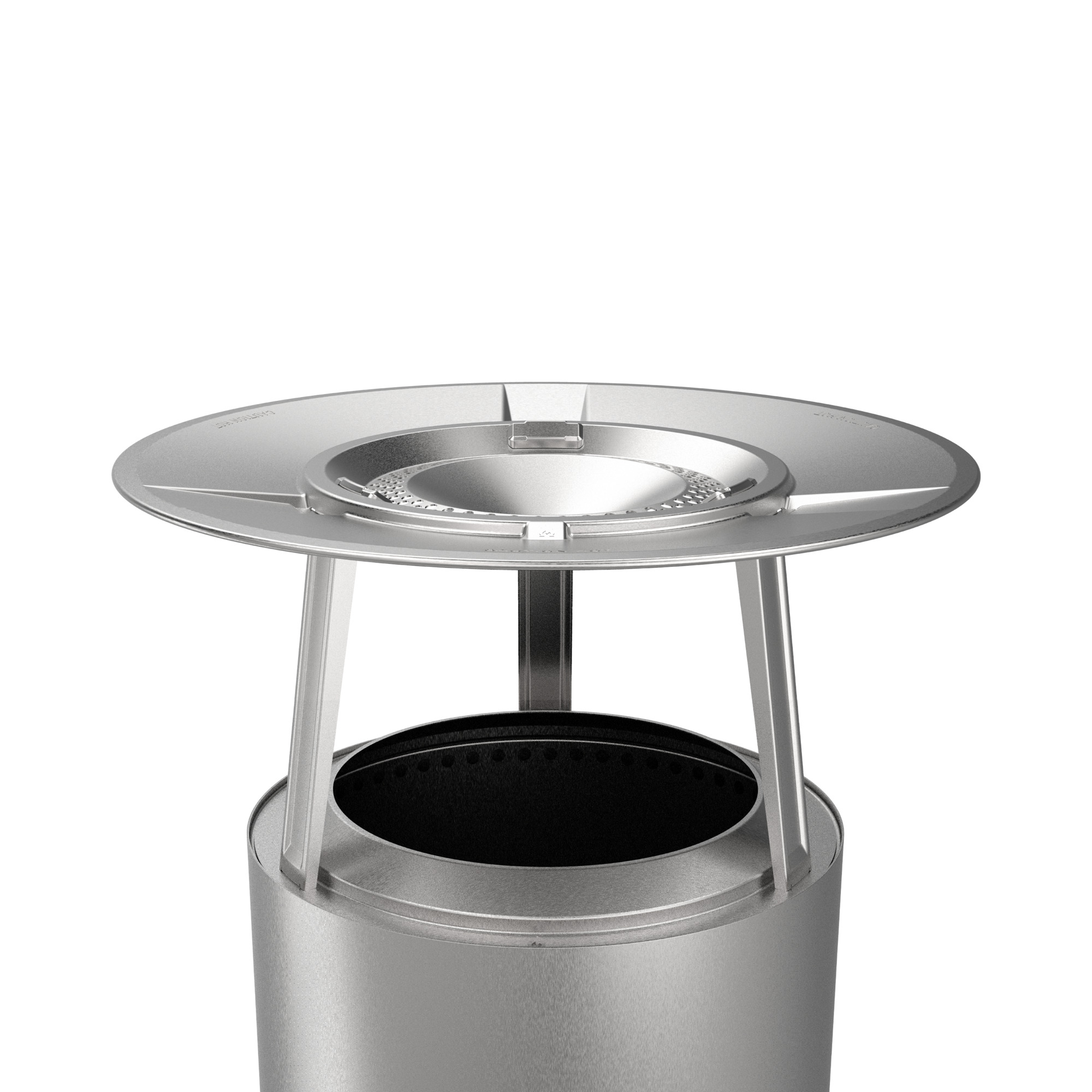 Solo Stove Ranger Heat Deflector - Stainless Steel, Portable, Model# SSRAN-DEFLECTOR